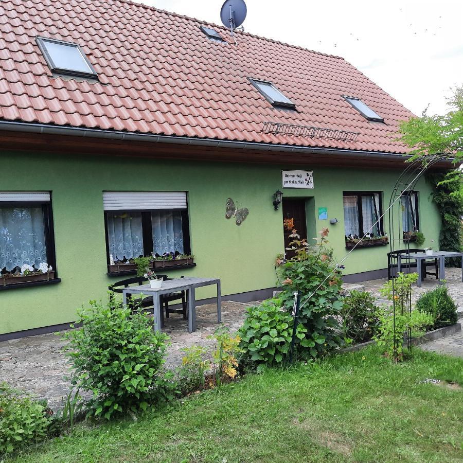Landpension Zum Schweizerberg Neugrimnitz Eksteriør billede